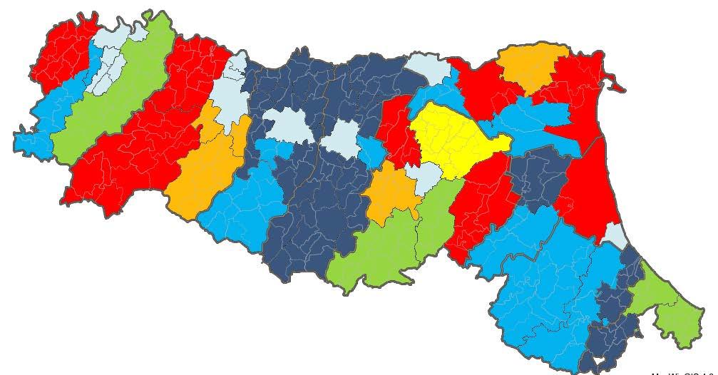 Lo sguardo rivolto alle forme di gestione dei Servizi Territoriali di Tutela in ER OGGI gli enti gestori sono 57, di cui: (10 tipologie di gestione) 15 Unioni di Comuni 14 Comuni 8 ASP