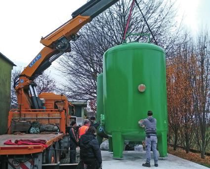 solventi clorurati emunte dal pozzo aziendale Baragiola