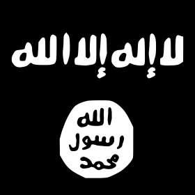 La bandiera nera dell IS riporta in alto la