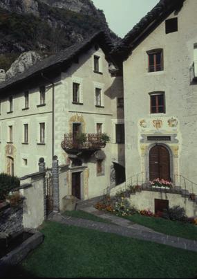 5 Museo di Valmaggia Cevio Due sedi inserite in un contesto architettonico e