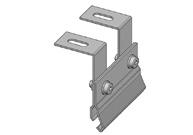 Prevede 3 tipologie di staffe per garantire la massima flessibilità nell alloggiamento dei più svariati sistemi tecnologici.