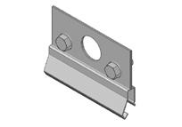 acciaio inox (AISI 304) con uno spessore di 1 mm, ancorate alla lastra di copertura Elysium 574,