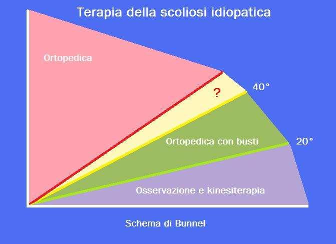 Fig. 7 Kinesiterapia : detta impropriamente ginnastica correttiva è importante negli atteggiamenti scoliotici e nelle scoliosi fino a 20 per migliorare lo stato psicofisico generale, il tono