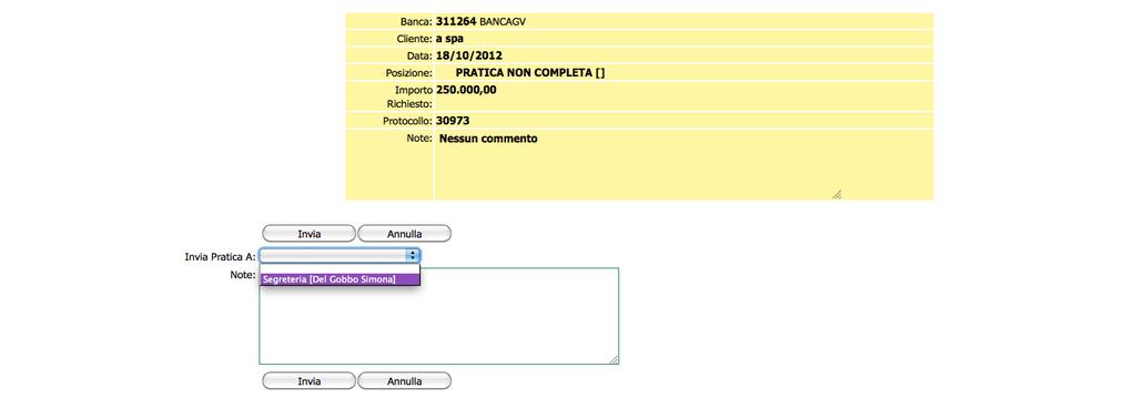 Terminata la compilazione di tutte le parti