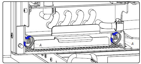 Pagina 6 di 16 Ver.: 00 Rimozione del filtro HEPA inferiore 1.