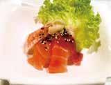 SASHIMI SAKE salmone 52. SUSHI MISTO* 6 nigiri, 4 uramaki, 4 hosomaki 53.