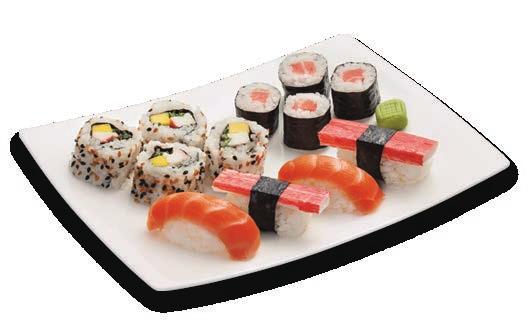 SUSHI SS1. Vegetarian SS2. Sushi Piccolo SS3. Sushi Grande 12.