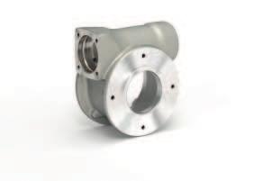 FEATURES Caratteristihe Output shaft and hollow shaft in AISI 316L. Mozzo e albero in usita in AISI 316L.