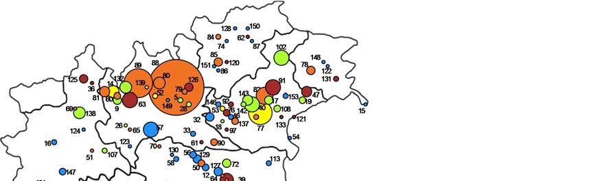 9. I numeri dei distretti industriali italiani nel periodo 2014-16 9.