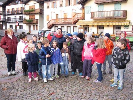 Di Silvia Tomas cl. 4 Oggi 22 novembre 2013 siamo andati a Pieve a visitare l Arcipretale con tutta la scuola e le maestre Daniela, Pierina e Silvia.