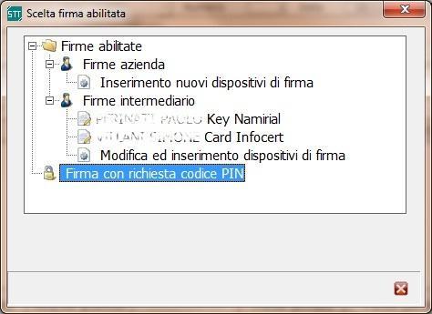 Firma evoluta Per i comandi PRATICA Gestione pratiche CCIAA e UNICA Gestione Comunicazione Unica è stata attivata, per rendere ulteriormente flessibile la funzione, una