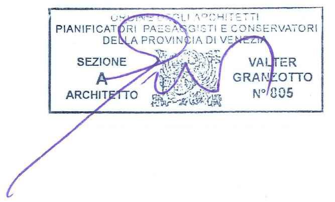 PROGETTISTA: arch. Valter Granzotto arch.