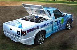 Al Motor Show di Detroit del 2000, la General Motors aveva esposto la versione con celle a combustibile della Precept, su cui era installato uno stack PEFC di potenza 100 kw, alimentato con idrogeno