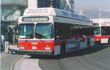 British Columbia Transit) per dimostrazioni su strada, rispettivamente nelle città di Chicago e Vancouver.