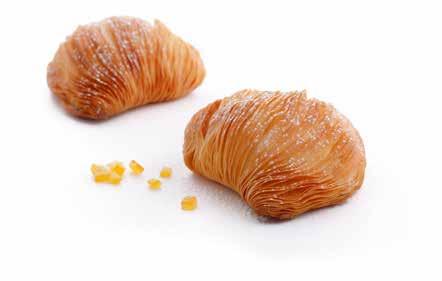 SANTA ROSA ASF015 140 g 60 pz 200 C 30-35 min 2 cm SFOGLIATELLA napoletana