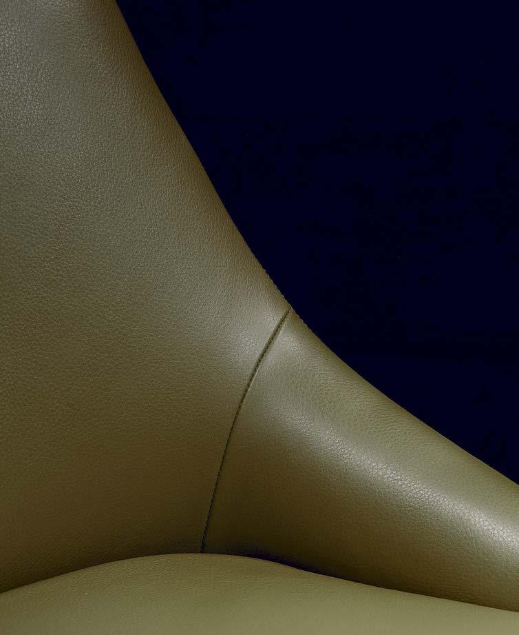 Technical data Structure with swivel base painted in mat and glossy brown nickel. Seat in multidensity polyurethane foam.