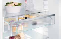 Sistemi di organizzazione Organizzate il vostro frigorifero come preferite: oltre al cassetto VarioSafe e ai
