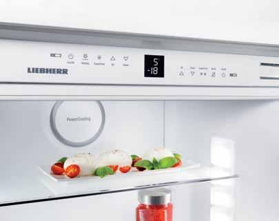 Combinazioni frigo-congelatore integrabili: détails d équipement Qualità in ogni dettaglio Controllo elettronico Premium. Garantisce una precisa regolazione delle temperature.