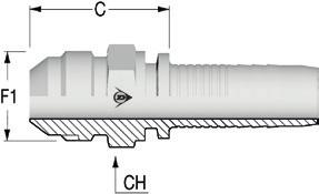 RACCORDI // POWERTRAK NO-SKIVE // INSERTI JIC INSERTI JIC 37 Le dimensioni riportate potrebbero subire variazioni.