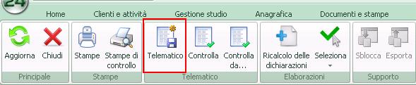 La funzione integra la procedura di diagnostico ufficiale Entratel attivabile selezionando l opzione Esegui diagnostico al termine.