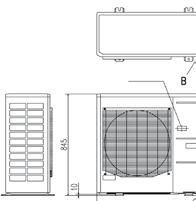 DC Inverter su tutte le unità Motori dei ventilatori DC Inverter 4 livelli di sonorità in modalità Silent Nuovo sistema di raffreddamento PCB: una derivazione del circuito refrigerante viene fatta