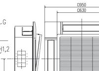 sospensione Foro 50 Box elettrico Anti draft function(*1) Foro 850 o meno Max.