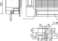 cartella ø 12,7 (1/2") a cartella ø 15,88 (5/8") a cartella B Lato liquido ø 6,35 (1/4") a cartella ø 9,52 (3/8") a cartella C Scarico condensa VP25 (O.D.