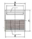 Sistemi VRF Multi Unità interne Cassetta canalizzabile a 1 via compatta FDTQ 22~36KXE6F 3 taglie di potenza (2,20~3,60 kw) Ideale per ambienti di dimensioni ridotte, con una velocità di ventilazione