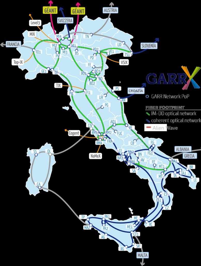 REALIZZABILI LONG REACH I collegamenti della sperimentazione coprono distanze