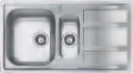 13) NEW dimensioni: 970x500 2v: 362,5x400+150x300 incasso: 950x480 1973 061 dx 1973 062 sx 07071331 07071332 369 AISI 304