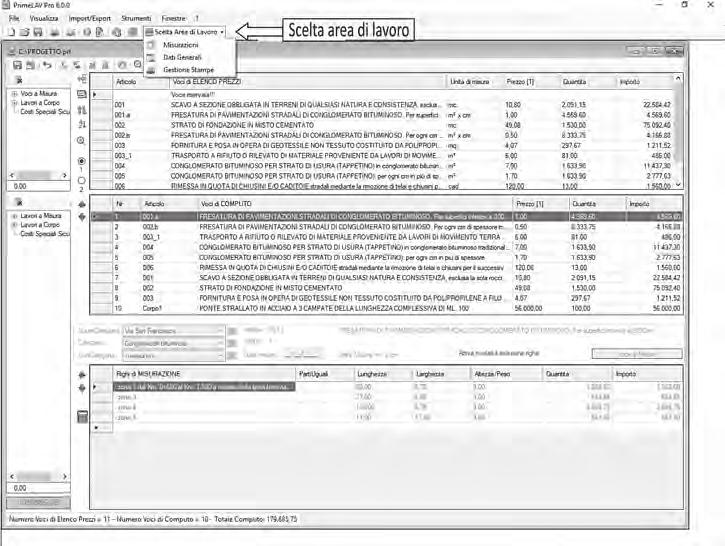 12 Computo metrico e contabilità lavori Figura 2.1. Schermata principale di PrimeLAV 2.2. Opzioni generali Dopo aver avviato il programma, cliccare sull icona o selezionare la funzione opzioni dal menu strumenti.