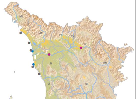 Monitoraggio della radioattività Livelli di contaminazione ambientale in Toscana Annuario dei dati ambientali 2013