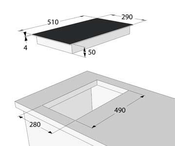 ad induzione Comandi frontali touch MULTISLIDER Funzione Bridge Funzione Riscaldamento