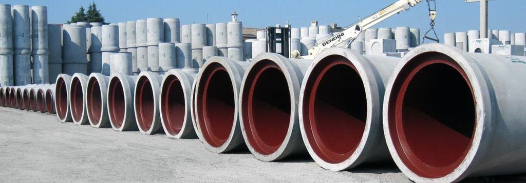 Tubi in cemento turbocentrifugati armati tipo circolari e con base piana prodotti secondo le norme DIN 4035-UNI EN 1916:04 (CE) UNI EN 1916:2004 (CE) IN VIGORE Tubo di calcestruzzo prefabbricato