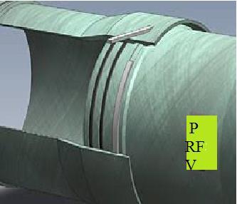 Tubo in PRFV a parete strutturata compatta in triplo strato per condotte fognarie in gravità Le tubazioni prodotte in PRFV offrono diversi tipi di giunzione.