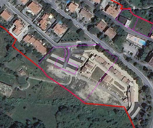 DI IN- TERAZIONE BASSO BASSO ELEMENTI DI INTERAZIONE AMBIENTALE E TERRITORIALE AREA DI PREVISIONE DEL TERRITORIO INTERESSATO Versante - Area collinare - Area edificata marginale - Area edificata -