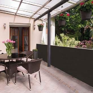 È il giusto complemento d arredo per schermare il balcone o per creare aree di privacy in giardinoadatta per decorare e schermare terrazze, recinzioni e balconị Rete prodotta in HDPE,