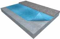 CARATTERISTICHE TECNICHE ACUSTIC P2 è un materiale composto da espanso modificato azzurro a base polipropilene densità 35 kg/m 3 con elevata resistenza alla compressione dello spessore 2 mm.