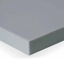 FORMATI CARATTERISTICHE TECNICHE Pannello in espanso a base di resina melaminica di colore grigio chiaro.