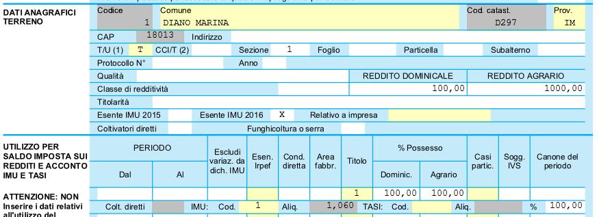 2016 2017 GESTIONE CALCOLO TASI 2017 Con il presente aggiornamento si rende disponibile il calcolo dell acconto TASI (per la linea ViaLibera abilitato solo per gli Utenti che hanno installato il