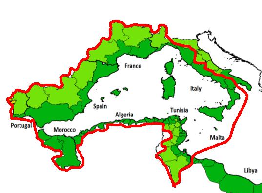 MACROREGIONE MEDITERRANEO.