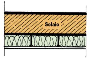 ) consiste nell'interporre tra gli strati del solaio un materiale in grado di smorzare le oscillazioni generate dall'urto. utilizzando rivestimenti molto morbidi (moquette, gomma ecc.