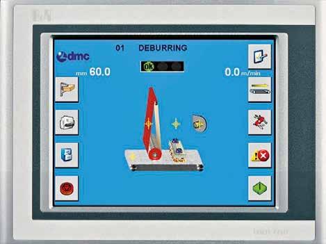 controlli hydra 11 Tutti i software di gestione macchina sono proprietari, appositamente creati dagli ingegneri DMC e perfezionati sulla base delle indicazioni ricevute dai clienti.