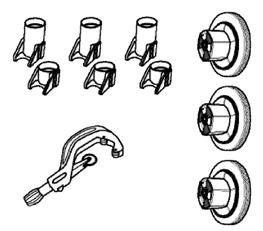 13149851001 viene fornito con cilindro di compressione in acciaio inox * Tutti gli espansori per l attrezzo RAUTOOL G2 devono essere ordinati separatamente Articolo Descrizione Peso kg/ 4007360559564