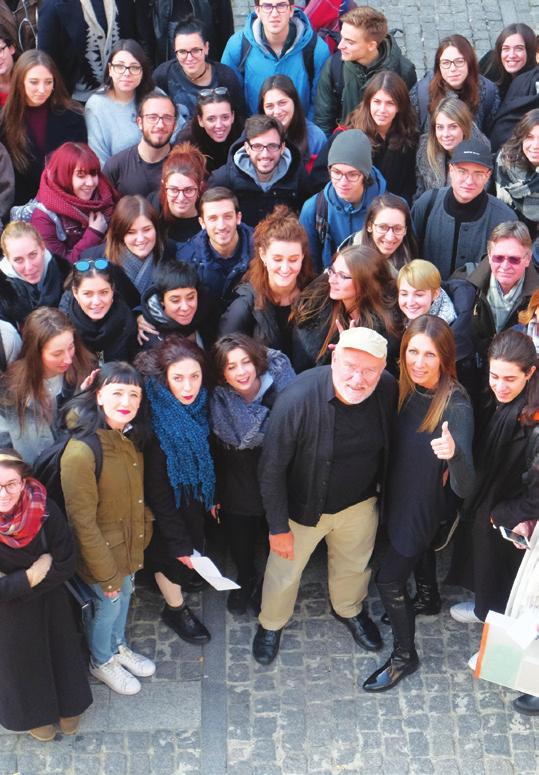 14 /special guest IAAD crede nel valore delle contaminazioni culturali ed esperienziali, aprendo le porte a professionisti di fama mondiale che contribuiscono al percorso formativo guidando workshop,