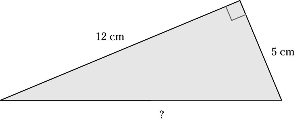Teorema di Pitagora 40 Calcola la lunghezza