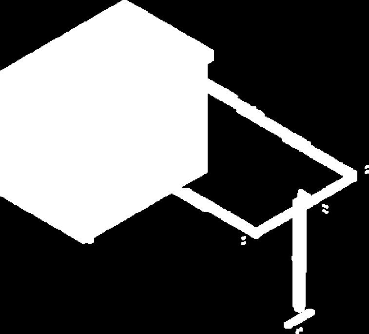 4 allen key to allow leg heigth regulation of about 25 mm POS. 3 POS. 2 POS. 1 REG.