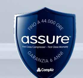 CompAir fornisce un servizio di assistenza di qualità garantita Un contratto di assistenza Assure a supporto della