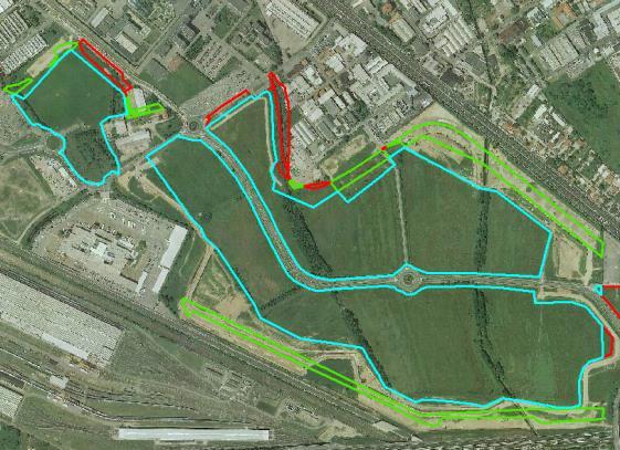 tessuto residenziale rado e nucleiforme (A2) B Area