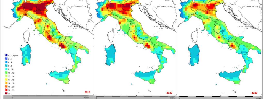 ENEA 2010-2030, (kton) Mappe di